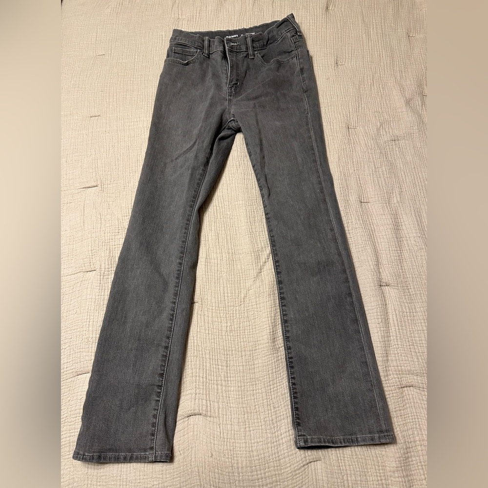 Old Navy boys straight leg flex jeans